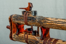 American Hardwood Native American Flute, Minor, Mid G-4, #N28Da (4)